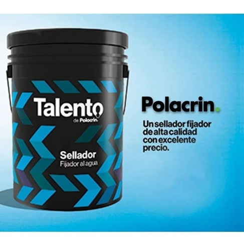 Imagen 3 de 10 de Fijador Interior Exterior 20 Lts Polacrin Talento Sellador