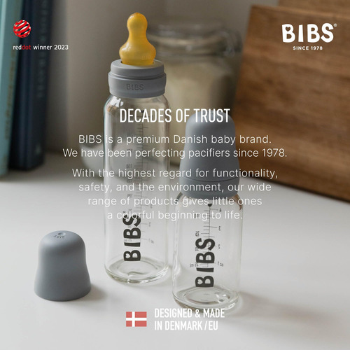 Bibs Bottle Bottle Complete Set 110 Ml | Bpa Goma Natural Gr