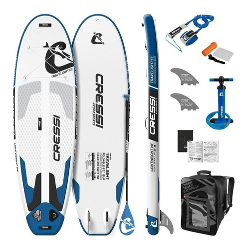 Tabla Cressi Paddle Board Inflable Mod Travelight Isup 9'2''