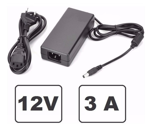 Transformador 12v 3amp Camara Seguridad Factura Fiscal Yaesu