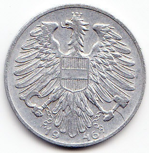 Austria. Monedas De Un Shilling. Año 1946. (#).