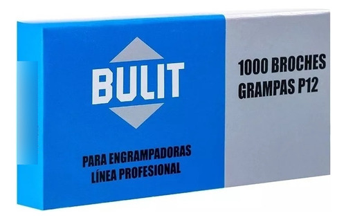 1000 Broches - Grampas Bulit Engrampadora Profesional - 12mm