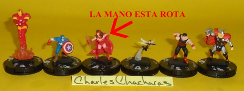Ccc21 Heroclix Scarlet Witch Wanda Captain America Iron Man (Usado)