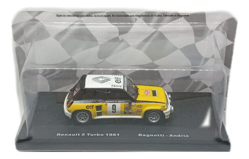 Auto Coleccion Rally Renault 5 Turbo 1981 Wrc Ragnotti