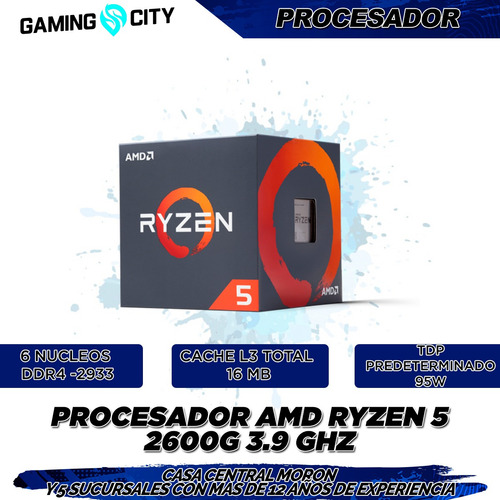 Pc Armada Gamer Ryzen 5 2600 16gb Rtx2060 Cuotas