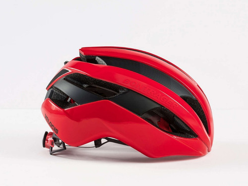 Capacete Bontrager Velocis Vermelho Com Mips Boa Aero Bike Bicicleta Speed Triathlon Estrada Road Tt Tamanho G