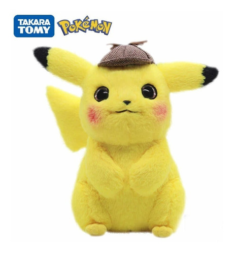 Pikachu Detective Peluche Original