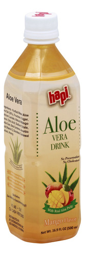 Bebida Coreana Aloe Vera Mango 500 Ml. - 2 Botellas