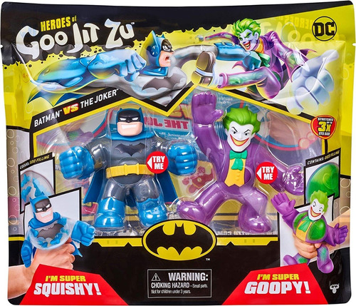 Goo Jit Zu Dc Versus Pack Batman Vs Joker