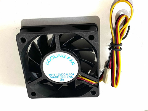 Cooler Fan Ventilador Gabinete 12vol 60x60mm 3 Cables º58