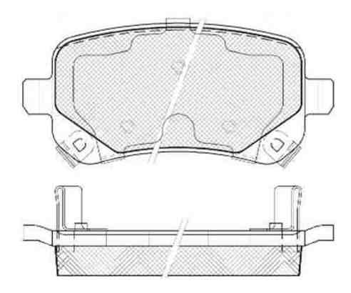 Pastilla De Freno Dodge - Chrysler ---journey 2.0- 2.4- 2.7-