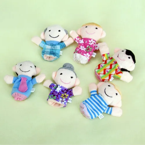 6 Personas De De Títeres Marioneta Del Del Juguete Set
