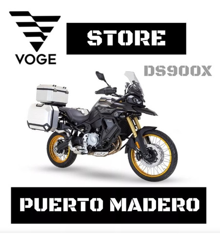Voge Tienda Oficial: 900 Dsx Negra - Única Con Maletas - Jp