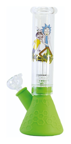 Bong De Agua 420 Rick & Morty Weed Model Boquilla Pyrex
