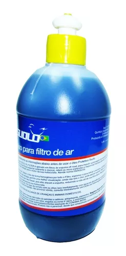 Óleo Filtro Ar Moto Suolo 500 Ml Motocross Off Road Trilha