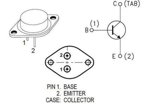 Kit 5 Transistor 2n3773. Ideal Para Amplificadores