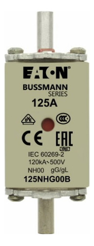 Fusible De Baja Tension 125nhg00b Eaton