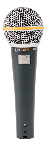Microfone Kadosh K-58A Dinâmico Profissional