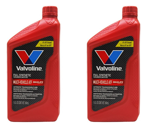 2 Aceite Atf Sintético Valvoline Para Vw G-052-025-a2 946ml
