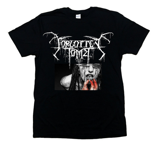 Playera Forgotten Tomb Blackmetal/metal/dsbm