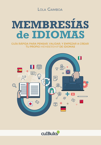 Membresías de idiomas, de Lola Gamboa. Editorial Culbuks, tapa blanda en español, 2022
