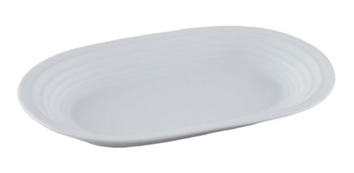 Fuente Porcelana Bandeja Oval Para  Sevir Mediana 29x18.5cm