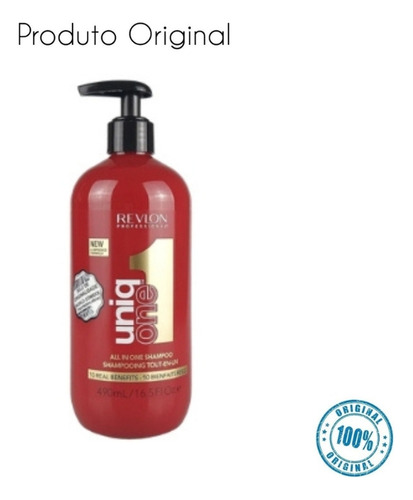 Kit Revlon Shampoo Uniq One 490ml + Leave-in Uniq One 150ml