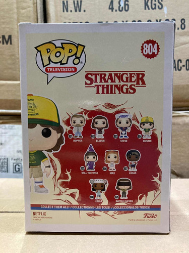 Dustin At Camp 804 Stranger Things Funko Pop Mike Eleven