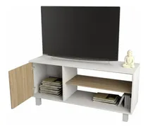Comprar Mesa Tv Smart Led 120 Cm Mueble Rack Moderno Melamina Color Everest Olmo
