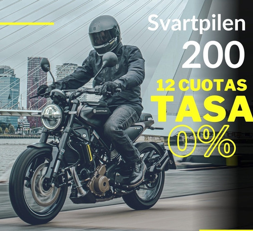 Imagen 1 de 24 de Husqvarna Svartpilen 200 Concesionario Exclusivo