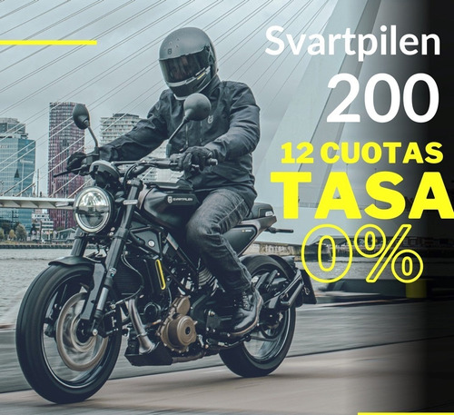 Husqvarna Svartpilen 200 Concesionario Exclusivo 