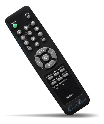 Control Remoto Tv Para G.electric Telefunken Ranser Goldstar