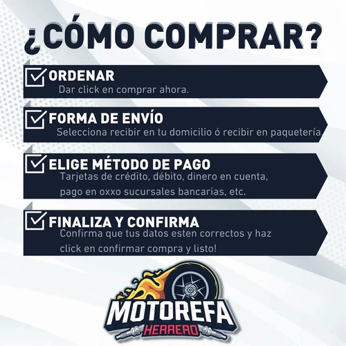 Biela Para Motocicleta At 110 (m511)