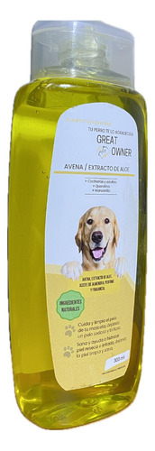 Shampoo Perro Great Owner Avena/extracto De Aloe 300ml