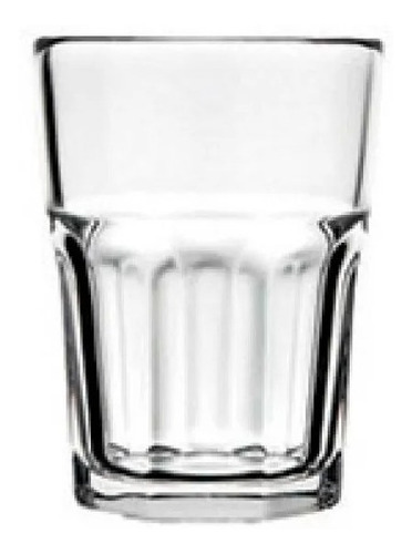 Vaso Facetado Soda Nadir Bristol 200ml Vidrio Bajo X1 Uni.