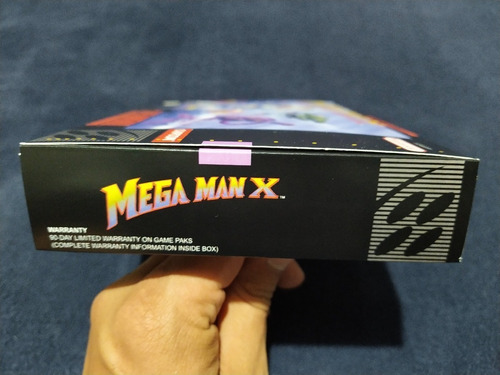 Mega Man X Para Super Nintendo En Caja (Usado)