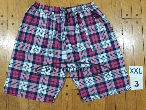 Imagen 1 de 2 de Bermuda Short Cuadrille Unisex Para Adultos De Verano Cortos