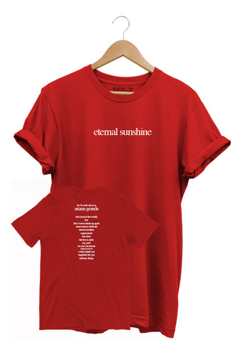 Camiseta Ariana Grande -eternal Sunshine (tracklist) Unissex