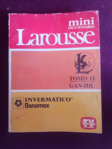 Mini Diccionario (tomo 11) - Larousse