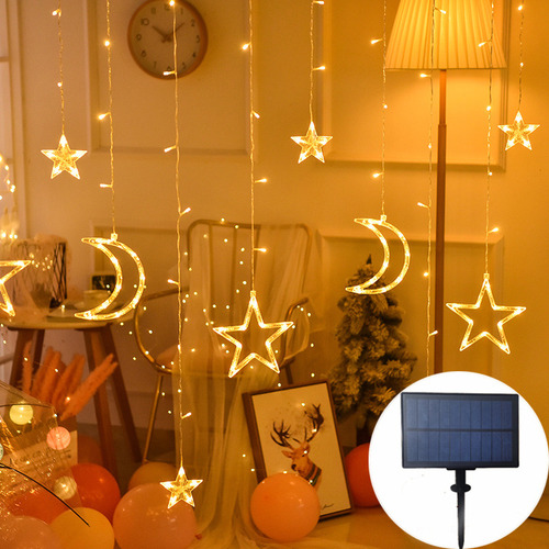 Star Moon De 3,5 M, Color Blanco Cálido, Batería, Navidad Ro