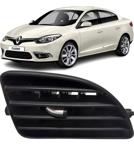 Difusor Ar Lateral Esquerdo Renault Fluence 2011 2012 2013 