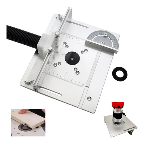 Conjunto De 1 Placa De Inserção Para Mesa De Roteador De Lig