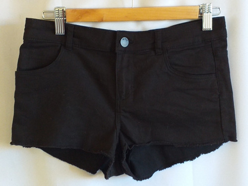 Short De Dama Negro Divided Para H&m Talle 36, Cataleya 