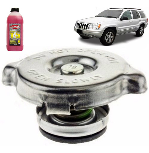 Tampa Radiador Jeep Gran Cherokee 4.7 V8 99 00 01 02 03 04