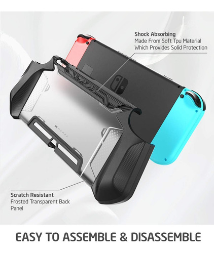 Funda Acoplable Para Nintendo Switch Mumba Protectora