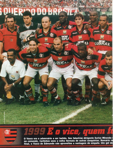 Flamengo - Pôster Da Placar - Dupla Face + Brindes