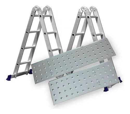 Escada Alumínio Articulada Multifuncional 4x4 4,71 M