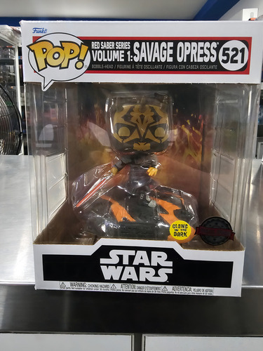 Funko Red Sabre Vol 1 Savage Press Glows Edição Especial 521
