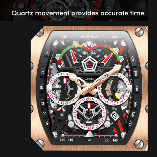 Relojes De Pulsera Modernos Con Correa De Cuarzo Para Hombre