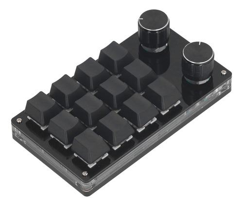 Teclado Macro Mechanical Para Videojuegos, 12 Teclas, 2 Boto